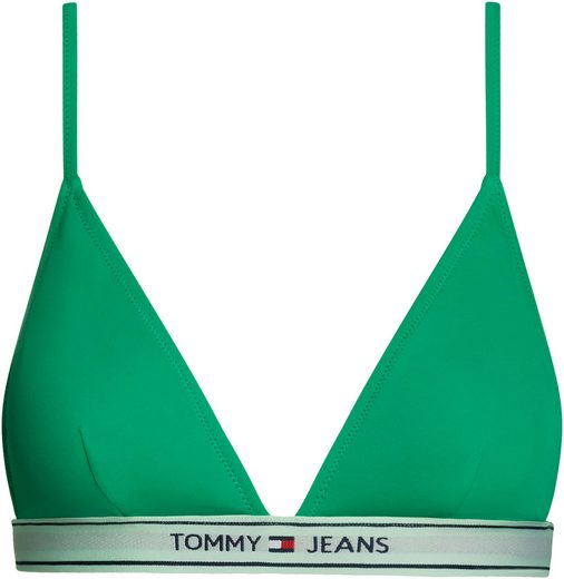 TOMMY HILFIGER SWIMWEAR Triangel-Bikini-Top TRIANGLE RP mit Logoschriftzug mehr