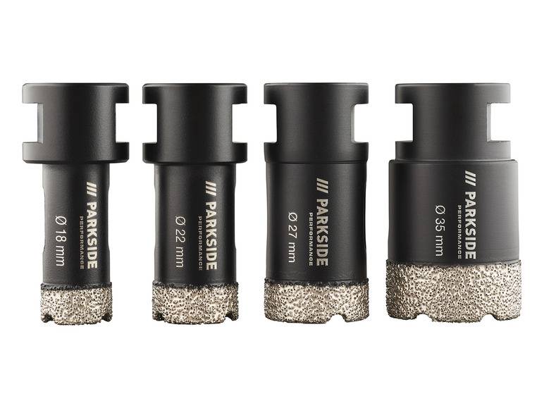 PARKSIDE PERFORMANCE® Diamant-Bohrkronen »PDBK 3 A1«, mit D46 Körnung Riesige Ersparnisse