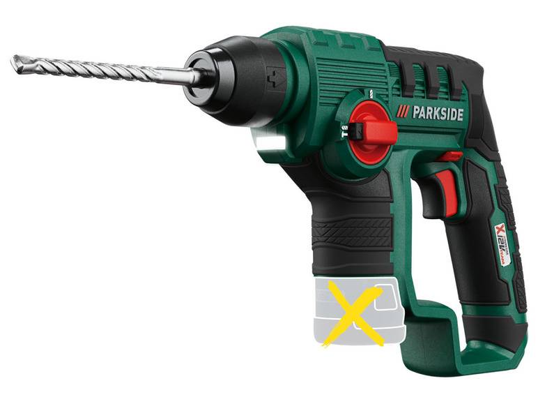 PARKSIDE® 12 V Akku-Bohrhammer »PBHA 12 A1«, SDS-Bohrfutter (ohne Akku und Ladegerät) Letzte 2 Tage