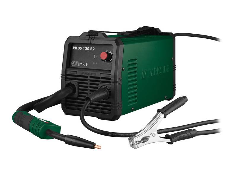 PARKSIDE® Inverter-Fülldraht-Schweißgerät »PIFDS 120 B2«, mit Tragegurt Bis zu 50% Rabatt