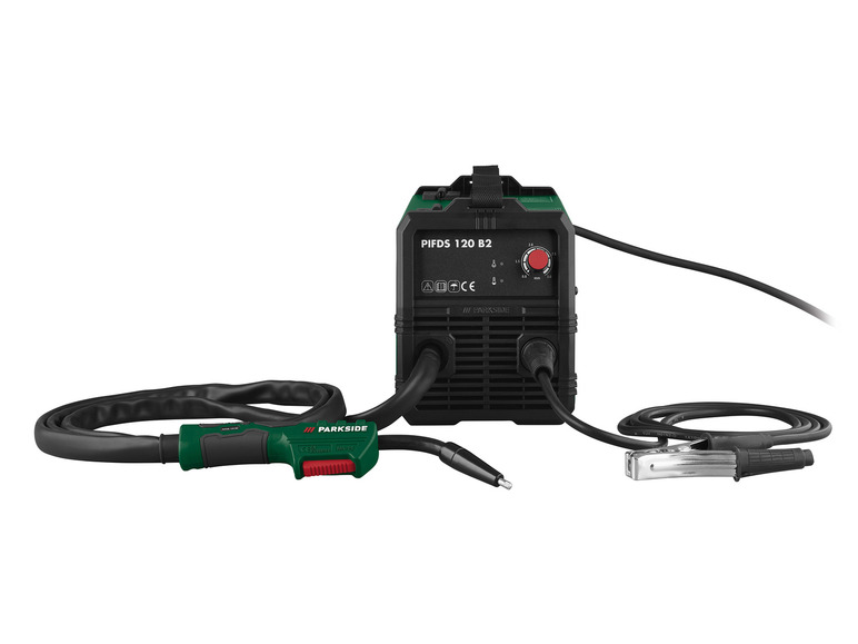 PARKSIDE® Inverter-Fülldraht-Schweißgerät »PIFDS 120 B2«, mit Tragegurt Bis zu 50% Rabatt