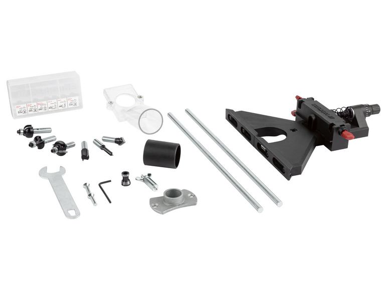 PARKSIDE® Oberfräse-Set »POF 1200 D3«, mit 6 Fräsbits Clearance-Verkauf