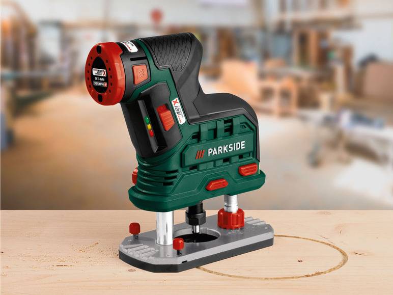 PARKSIDE® 12 V Akku-Oberfräse »POFA 12 B3«, ohne Akku und Ladegerät Kostenloser Versand international