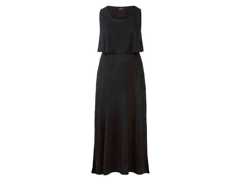 esmara® Damen Maxikleid mit langen Seitenschlitzen Günstiger Verkauf