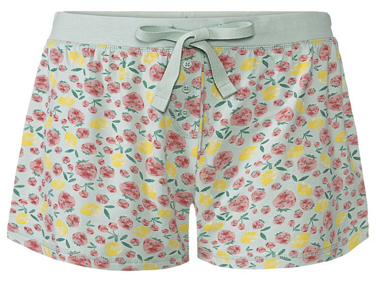 esmara® Damen Schlafhose, kurz, mit Zierknopfleiste Blitzverkäufe