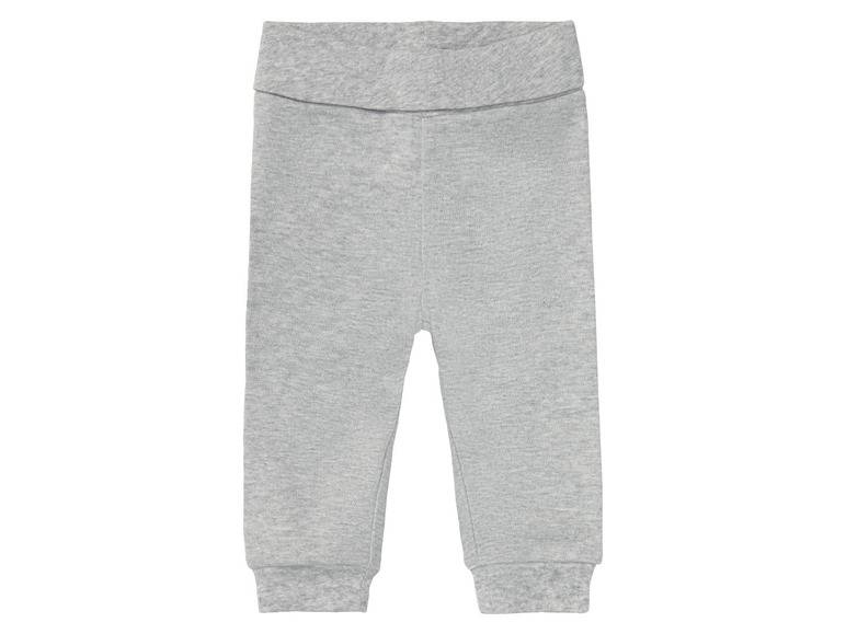 lupilu® Baby Jogginghose, 2 Stück, mit hohem Bio-Baumwollanteil Valentinstagsangebot