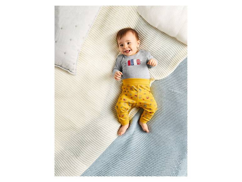 lupilu® Baby Jogginghose, 2 Stück, mit hohem Bio-Baumwollanteil Valentinstagsangebot