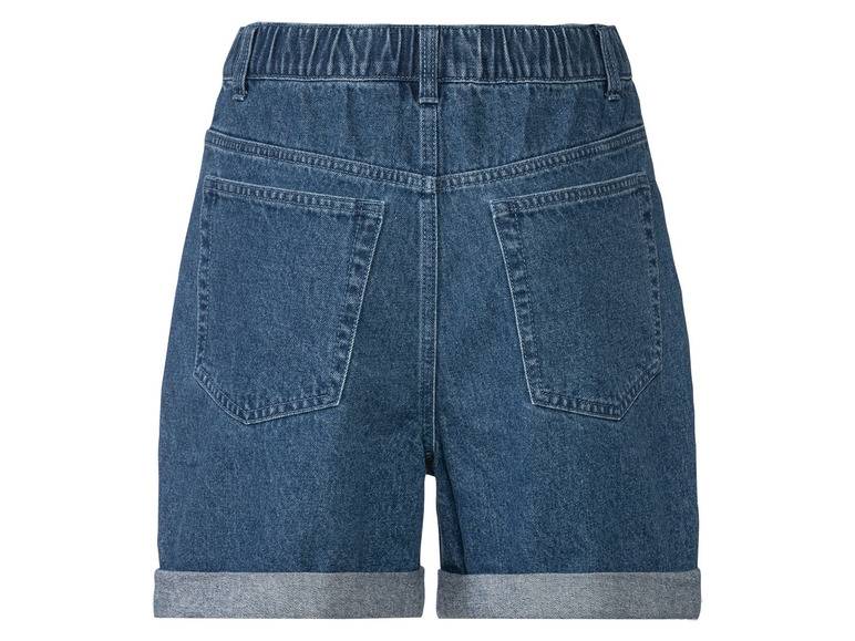 esmara® Damen Jeansshorts, mit Krempeloptik am Beinabschluss Top Angebot