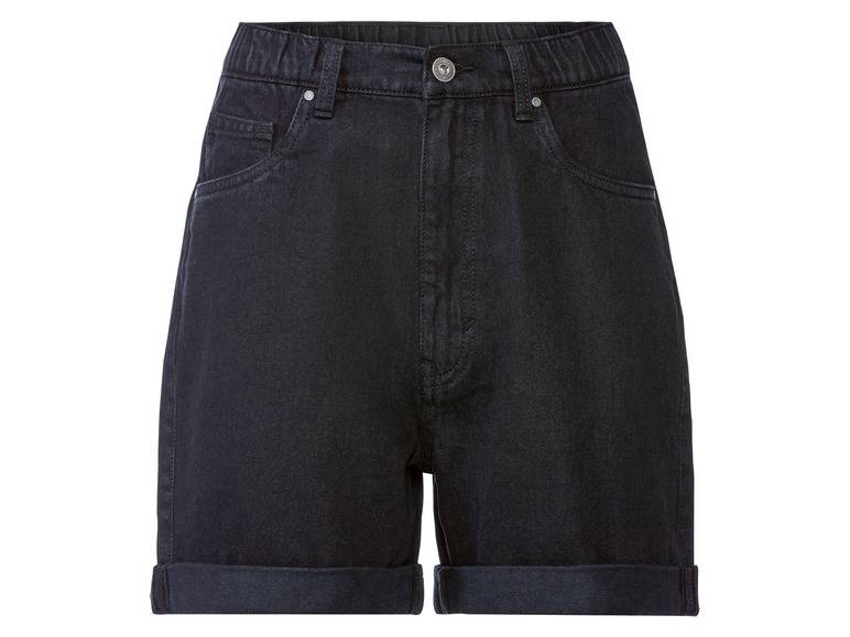 esmara® Damen Jeansshorts, mit Krempeloptik am Beinabschluss Top Angebot