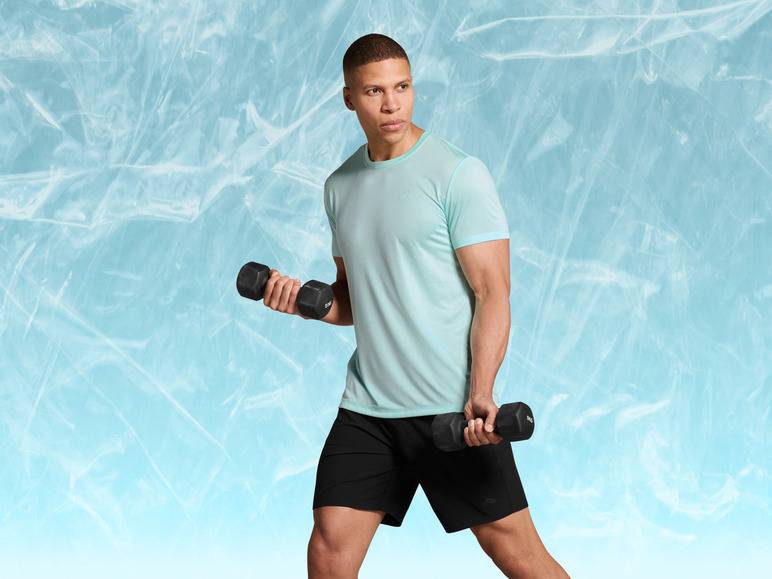 CRIVIT Herren Funktionsshirt, kurzarm, schnelltrocknend Neuheiten