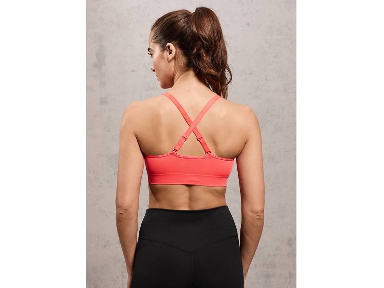 CRIVIT Damen Sport Bustier, Medium Level, seamless Saisonale Angebote
