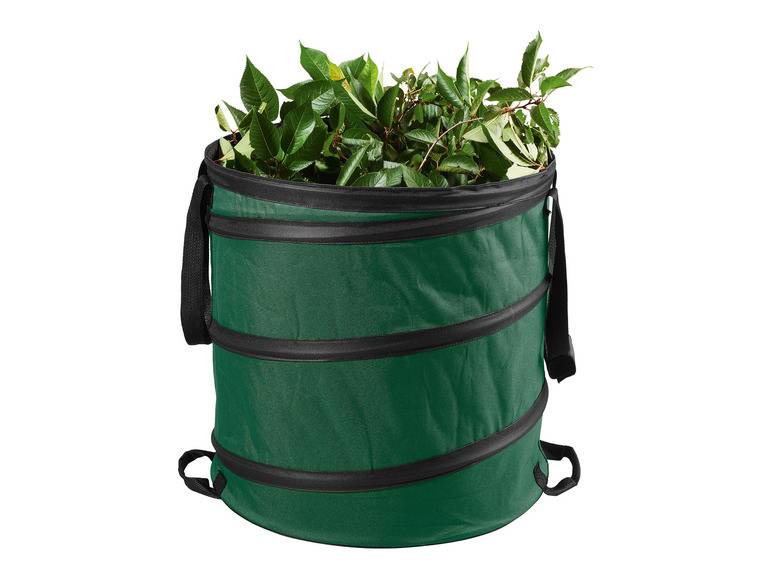 PARKSIDE® Pop-up-Gartenabfallsack, 85 l, platzsparend zusammenfaltbar Nur für heute