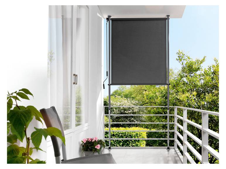 LIVARNO home Klemm-Sichtschutz, 120 x 206-300 cm Black Friday Preise