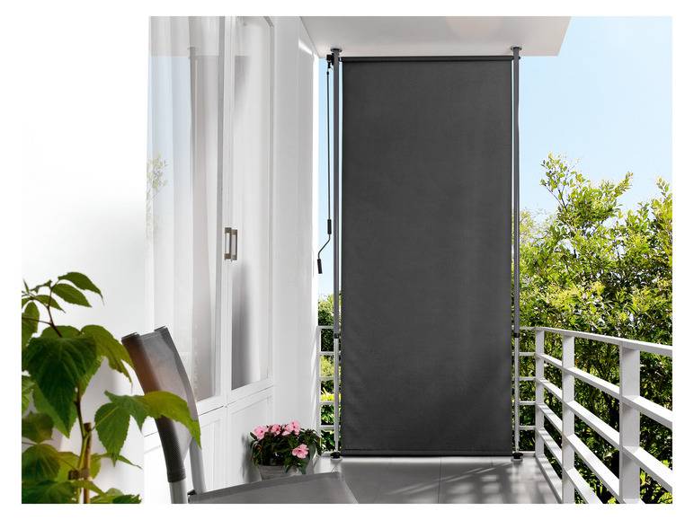 LIVARNO home Klemm-Sichtschutz, 120 x 206-300 cm Black Friday Preise
