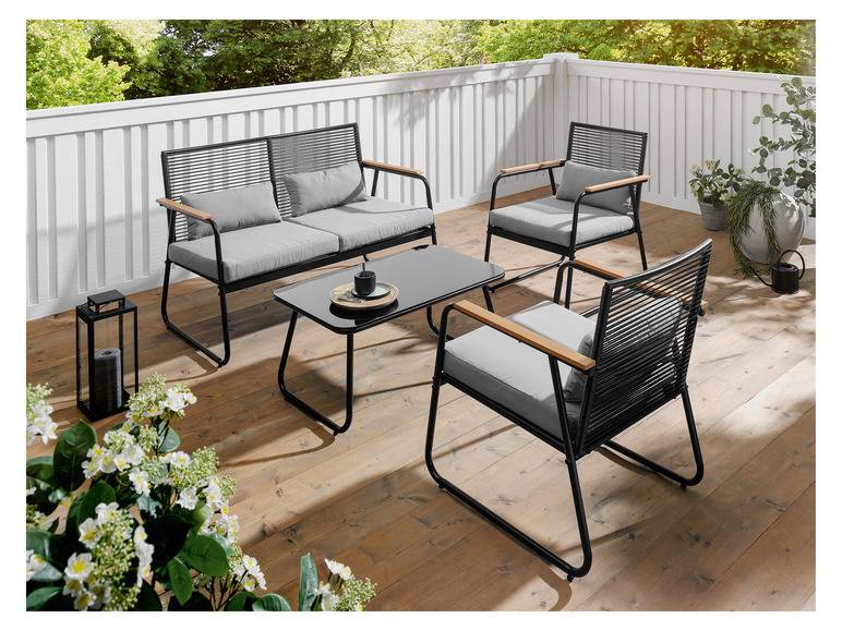 LIVARNO home Garten Loungeset, 4-teilig Verkauf