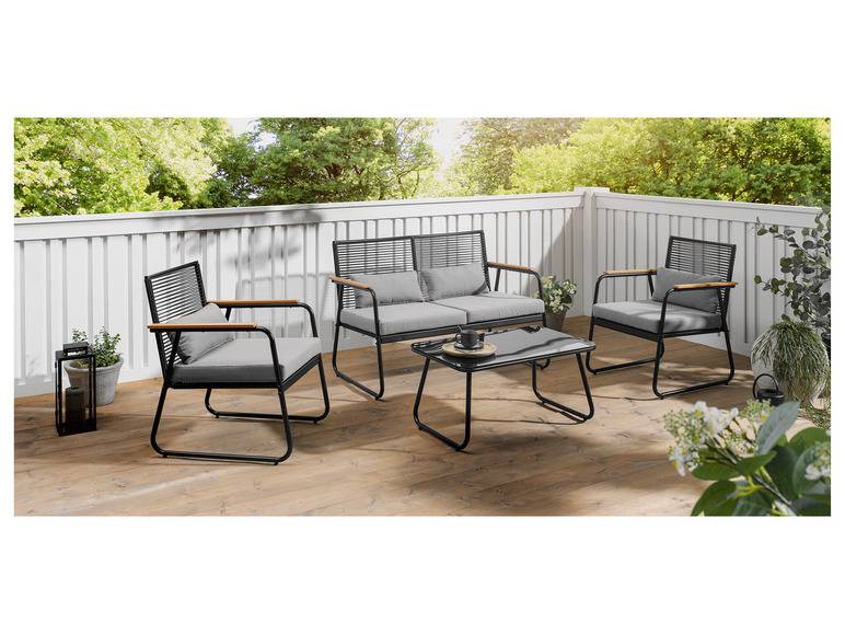 LIVARNO home Garten Loungeset, 4-teilig Verkauf