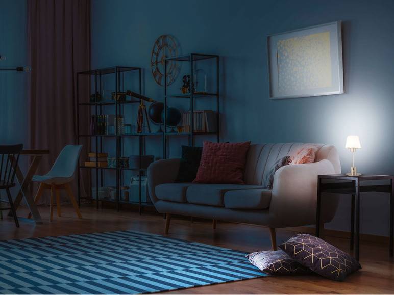 LIVARNO home LED-Tischleuchte, USB-Anschluss zum Aufladen Kostenloser Versand