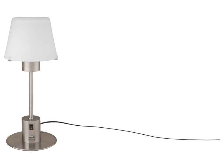 LIVARNO home LED-Tischleuchte, USB-Anschluss zum Aufladen Kostenloser Versand