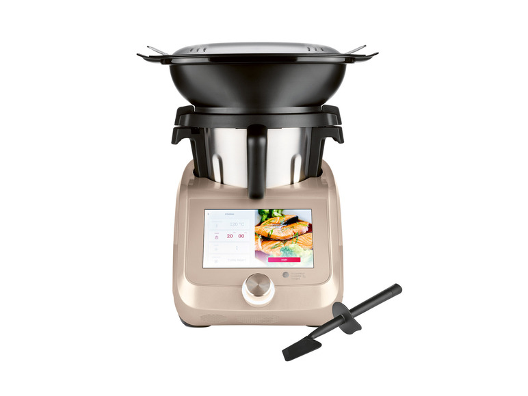 SILVERCREST® KITCHEN TOOLS Monsieur Cuisine Smart SKMS 1200 B1 Champagner Online Outlet