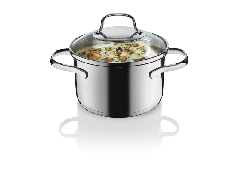 ERNESTO® Edelstahl-Topf, mit Deckel, Ø 16 cm Wochenangebot