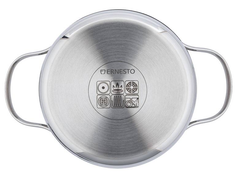 ERNESTO® Edelstahl-Topf, mit Deckel, Ø 16 cm Wochenangebot