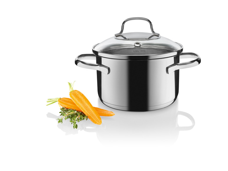ERNESTO® Edelstahl-Topf, mit Deckel, Ø 16 cm Wochenangebot
