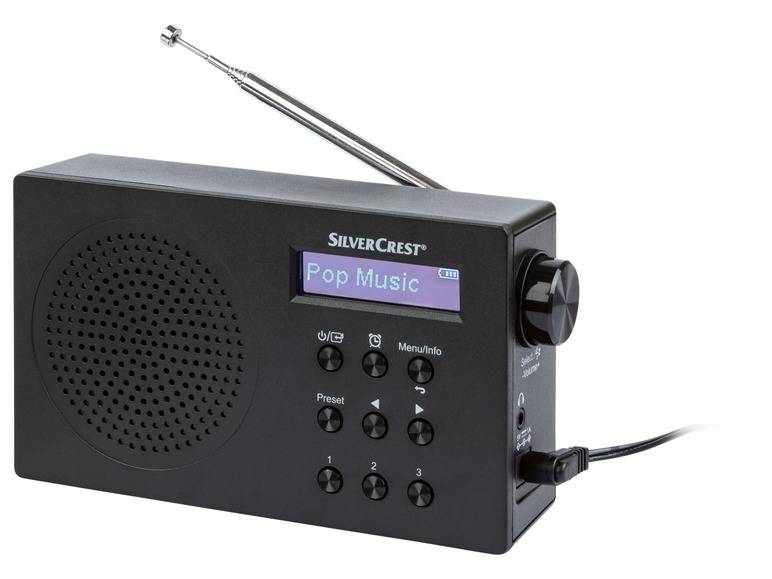 SILVERCREST® DAB+ Radio Mono »SDR 15 A2«, Bluetooth Bis zu 65% Rabatt