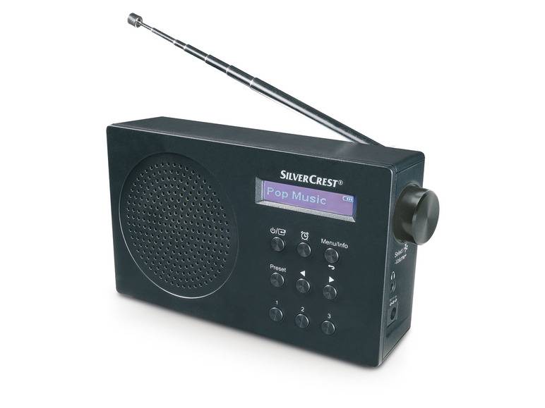 SILVERCREST® DAB+ Radio Mono »SDR 15 A2«, Bluetooth Bis zu 65% Rabatt