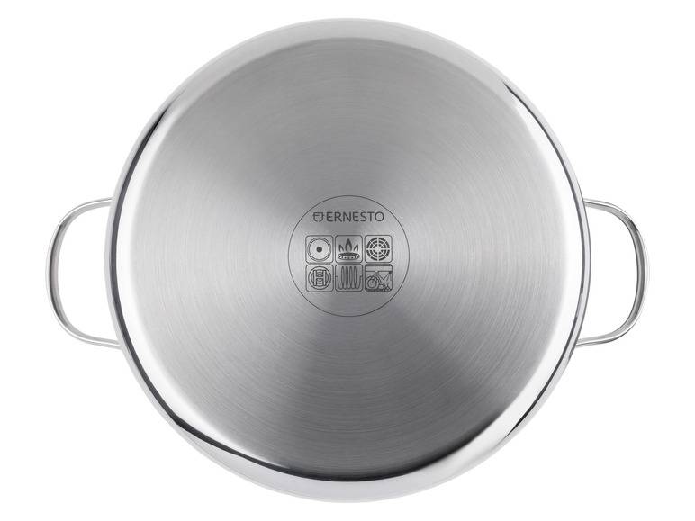 ERNESTO® Edelstahl-Topf, mit Deckel, Ø 24 cm Nur für heute