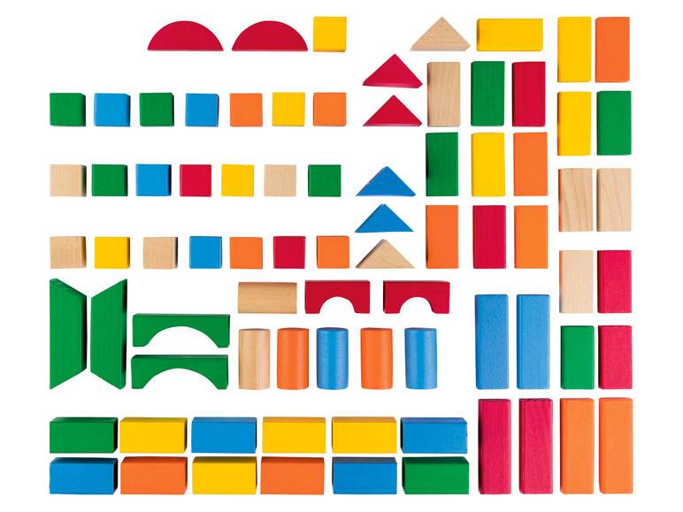 Playtive Bausteinset, aus Holz Speichern exportieren