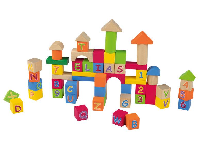 Playtive Bausteinset, aus Holz Speichern exportieren