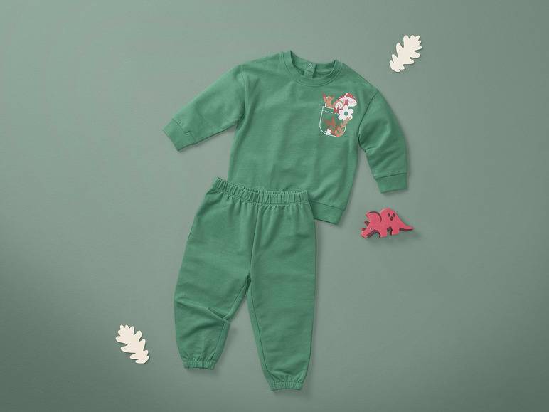 lupilu® Baby Freizeitanzug, 2- teilig, mit Bio-Baumwolle im Angebot