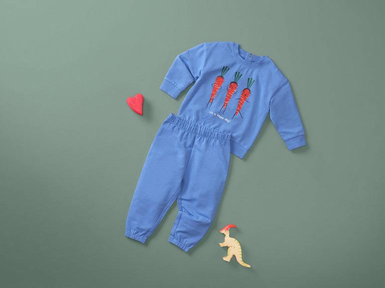 lupilu® Baby Freizeitanzug, 2-teilig, mit Bio-Baumwolle Begrenztes Angebot