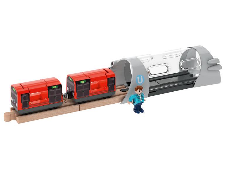 Playtive Eisenbahn Erweiterungs-Set, mit Buchenholz Preisnachlass