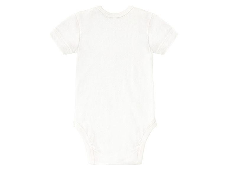 lupilu® Baby Body, 5er Set, kurzarm, reine Bio-Baumwolle Saisonschlussverkauf
