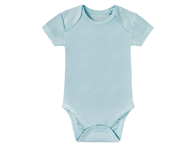 lupilu® Baby Body, 5er Set, kurzarm, reine Bio-Baumwolle Saisonschlussverkauf