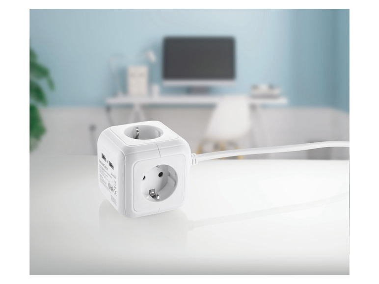SILVERCREST® Steckdosenwürfel mit USB-Ports Weihnachtsangebot