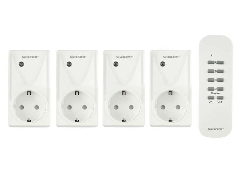 SILVERCREST® Funksteckdosen-Set, mit Fernbedienung, 5-/ 3-teilig Kauf eins, bekomm eins gratis