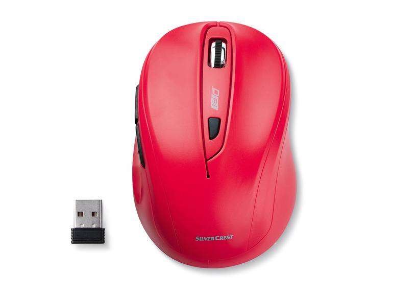 SILVERCREST® Funkmaus mit USB-Nano-Empfänger Letzte 2 Tage