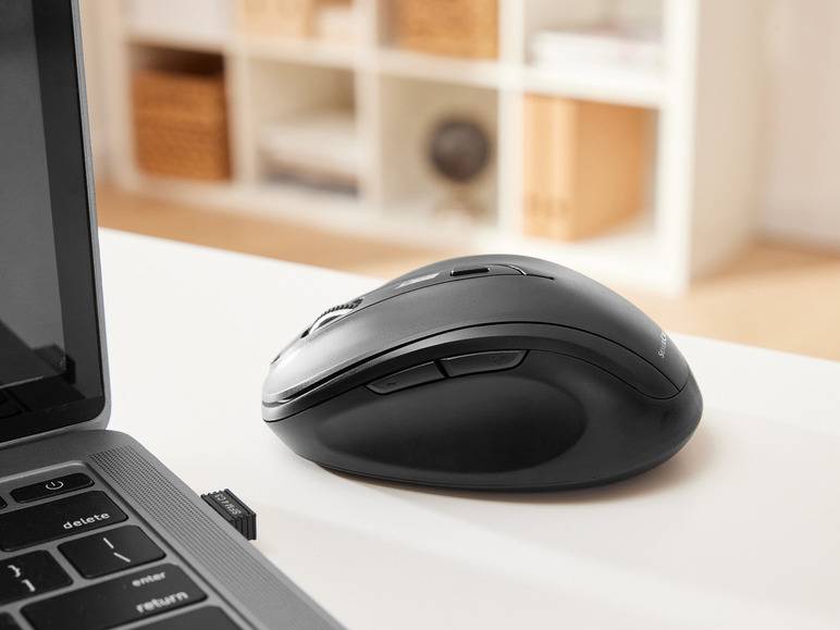 SILVERCREST® Funkmaus mit USB-Nano-Empfänger Letzte 2 Tage