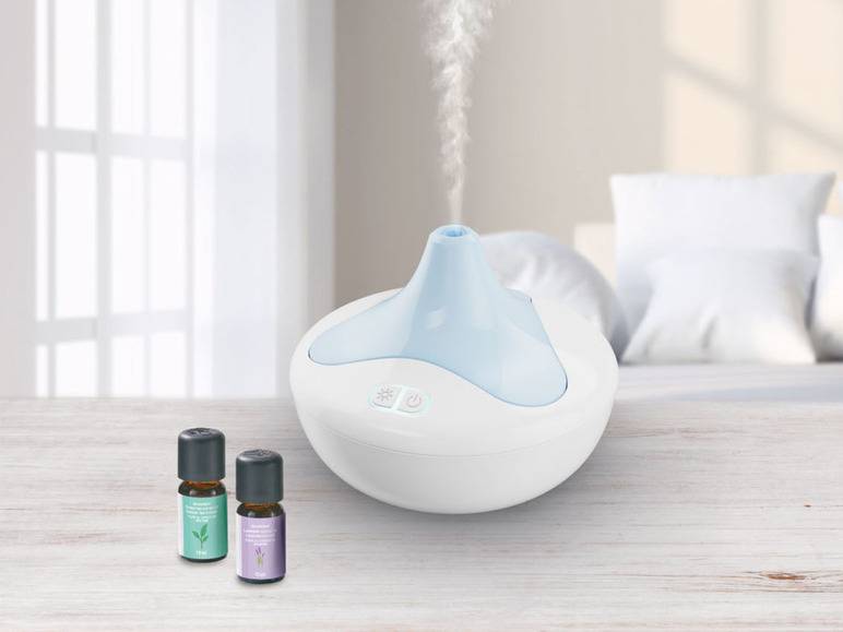 SILVERCREST® PERSONAL CARE Ultraschall Aroma-Diffuser »SAD 12 E4/F5«, mit Aroma-Ölen Black Friday Preise