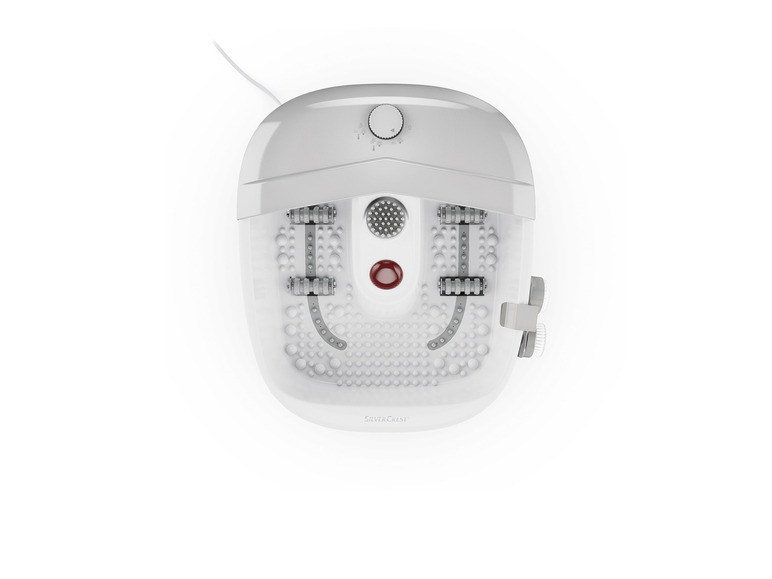 SILVERCREST® PERSONAL CARE Fußsprudelbad, »SFB 80 A2« 3 Pediküre-Aufsätze Kostenloser Versand