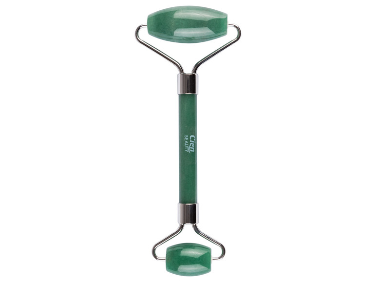 CIEN Beauty Rosenquarz-Gesichtsroller \ Quarz-Gesichtsroller \ Rosenquarz-Massagestein Preisnachlass