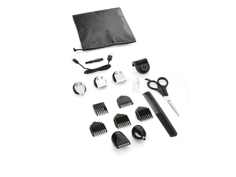 SILVERCREST® PERSONAL CARE Haar- und Bartschneider »SHBS 3.7 E1«, 5 in 1 Black Friday