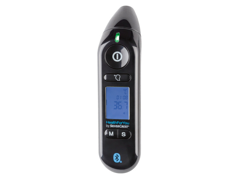 SILVERCREST® PERSONAL CARE Multifunktionsthermometer SFT 81, mit App Cyber Monday