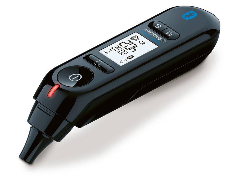 SILVERCREST® PERSONAL CARE Multifunktionsthermometer SFT 81, mit App Cyber Monday