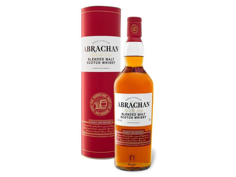 Abrachan Blended Malt Scotch Whisky 16 Jahre mit Geschenkbox 45% Vol Kostenlose Rückgabe