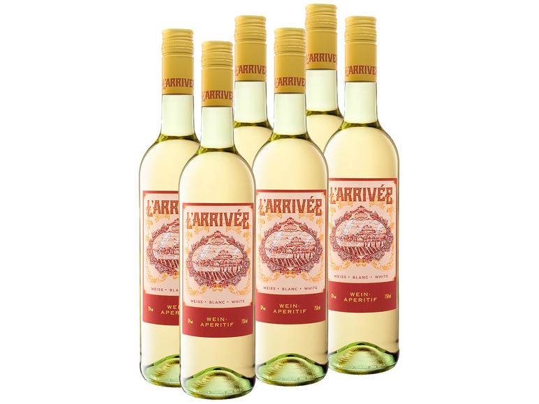 6 x 0,75-l-Flasche L´arrivée blanc 17% Vol Vierteljährliche Förderung