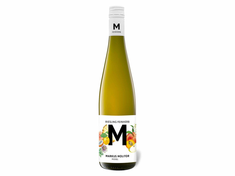 Markus Molitor "M" Riesling Mosel QbA feinherb, Weißwein 2022 Bis zu 55% Rabatt