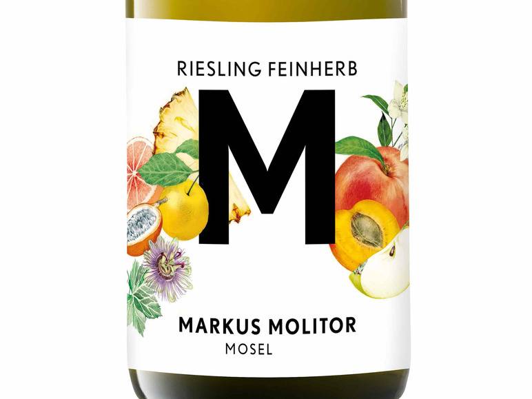 Markus Molitor "M" Riesling Mosel QbA feinherb, Weißwein 2022 Bis zu 55% Rabatt